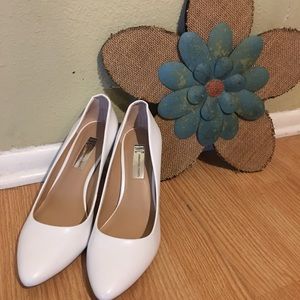 Inc white heels